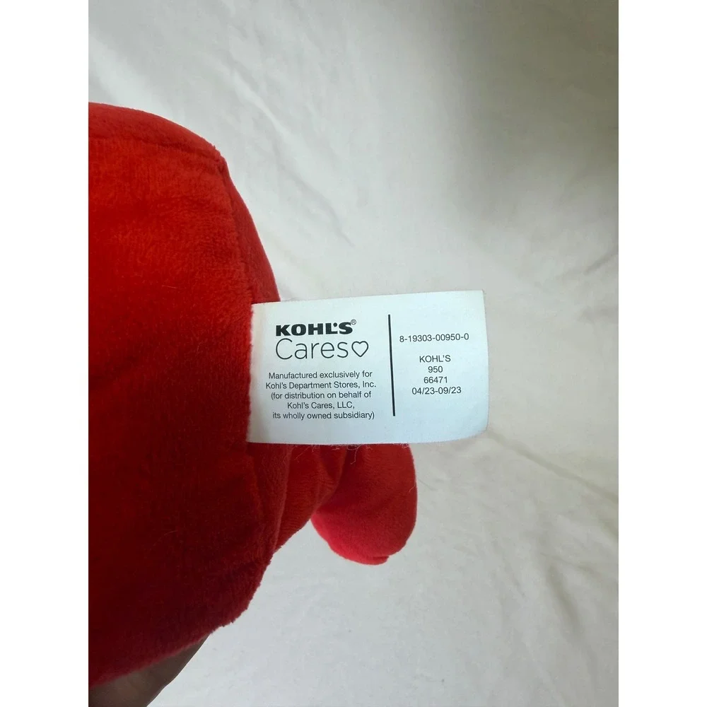 Kohl's Cares The Snowy Day Peter Plush Red Snowsuit Ezra Jack Keats Book plush